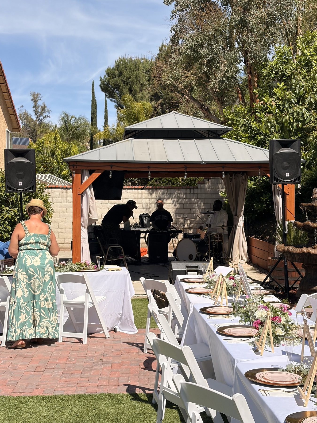 Outdoor Reception Audio Support