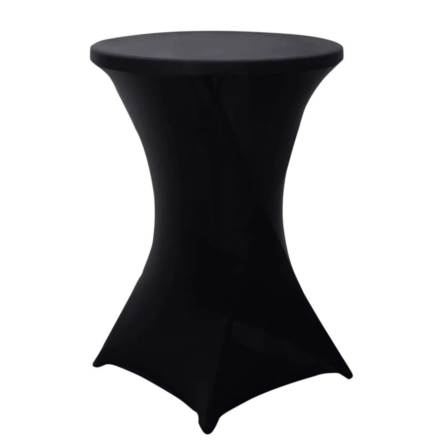 Cocktail Black Table Cloth