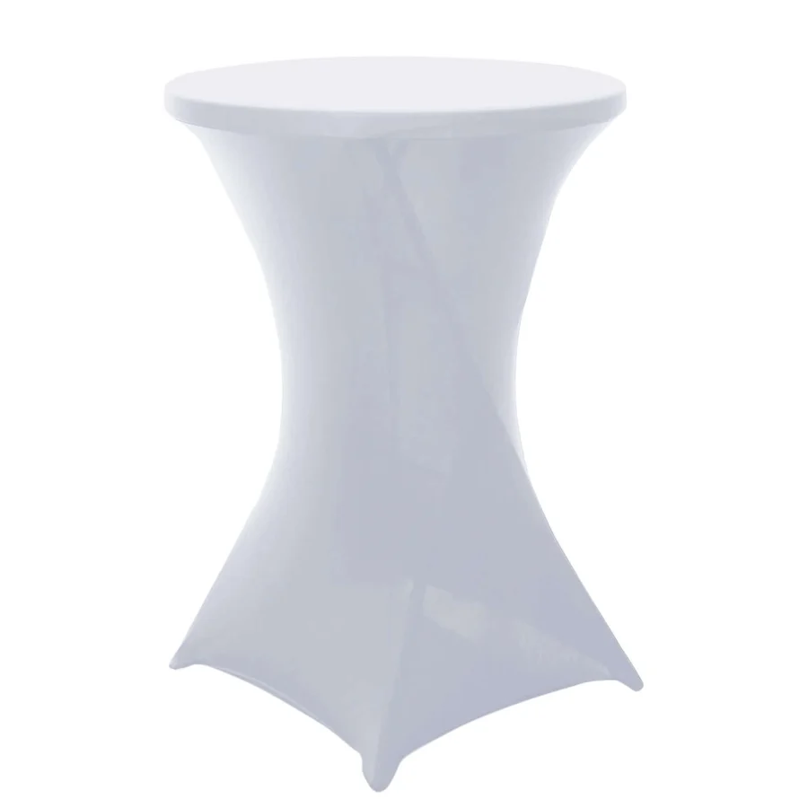 Cocktail White Table Cloth